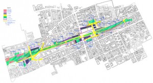 Palermo – area Notarbartolo Pianta principale