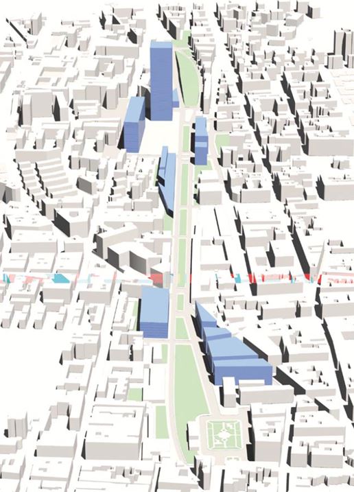 Palermo – area Notarbartolo Pianta principale