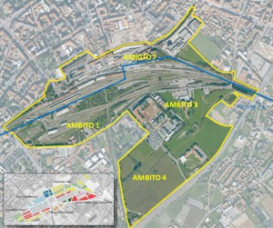 Bergamo (BG) – Porta Sud Pianta principale