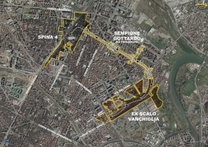 Torino – Rebaudengo Spina 4 Pianta principale