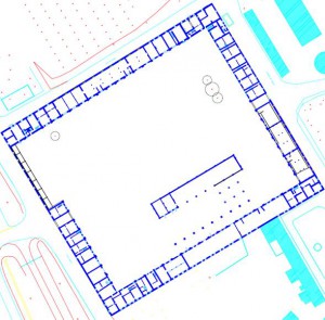 Vigevano (Pavia) – Villa Cascina Sforzesca Pianta principale