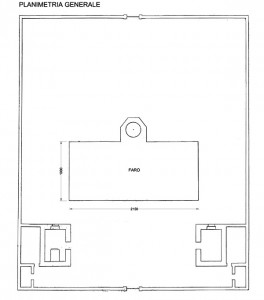 Isola di Capo Rizzuto (KR) – Faro di Capo Rizzuto Pianta principale