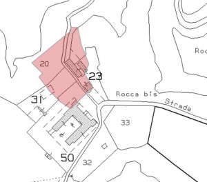 Viterbo – Castello Roccarespampani Pianta principale