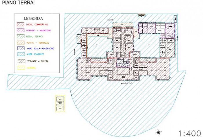 Aqui Terme (Alessandria) – Ex Stabilimento Termale Pianta principale