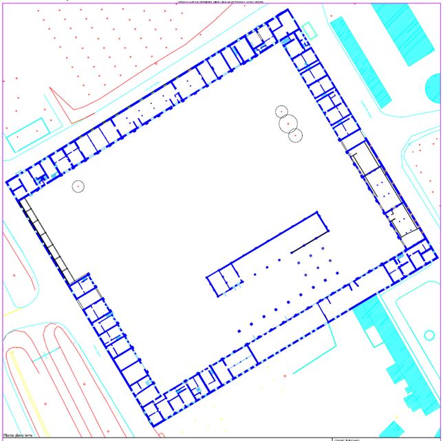 Vigevano (Pavia) – Villa Cascina Sforzesca Pianta principale