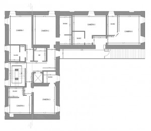 Monteleone di Fermo (FM) – Villa Felice Pianta principale