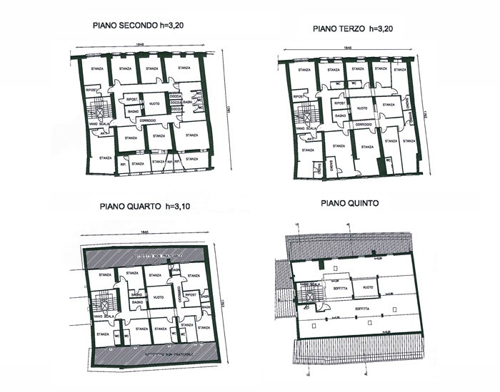 Trento (TN) – Ex Ostello della Gioventù Pianta principale