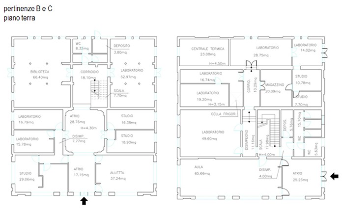 Reggio Emilia – Villa Levi Pianta principale