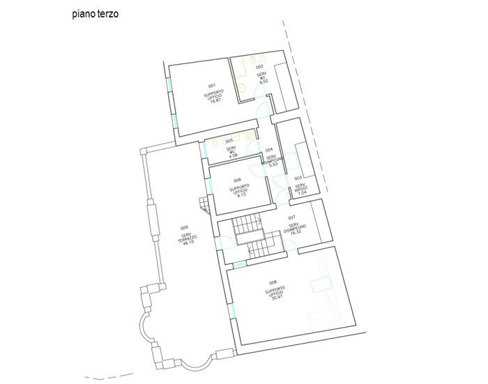 Forlì (FC) – Palazzo delle Vacche Pianta principale