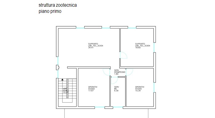 Reggio Emilia – Villa Levi Pianta principale