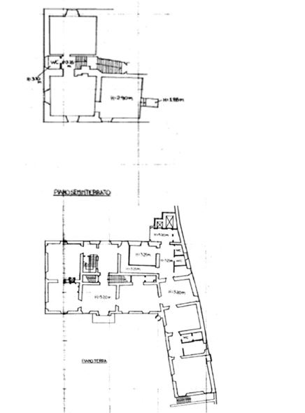 Prato (PO) – Villa Filicaia Pianta principale