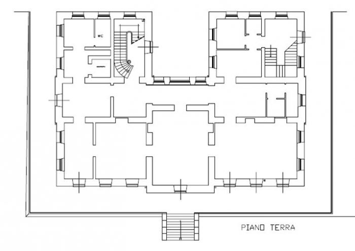 Zafferana Etnea (CT) – Villa Manganelli Pianta principale