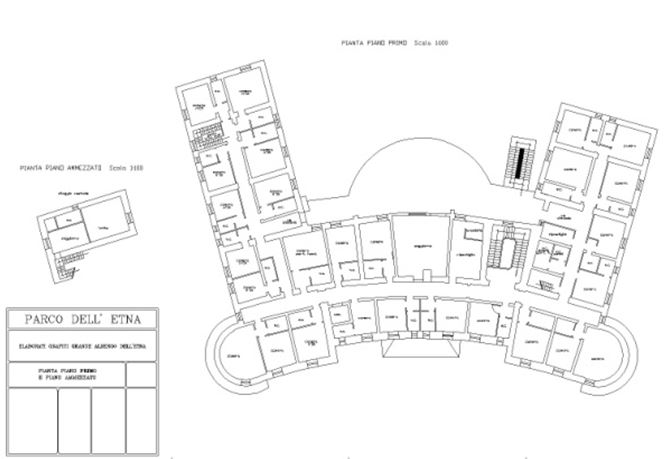 Ragalna (CT) – Grande Albergo dell’Etna Pianta principale