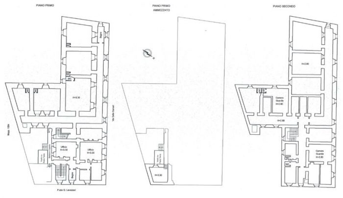 Vigevano (PV) – Edificio Ex Carceri Pianta principale