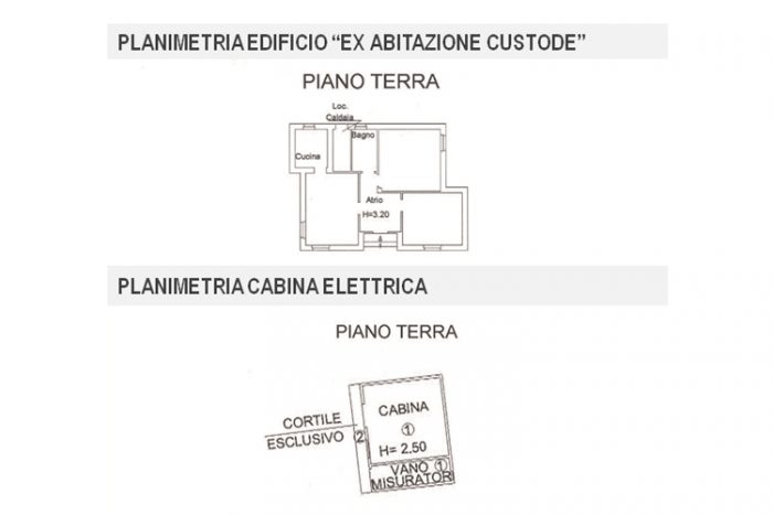 Toscolano Maderno (BS) – Former Sanatorium Hospital floorplan