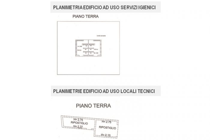 Toscolano Maderno (BS) – Former Sanatorium Hospital floorplan