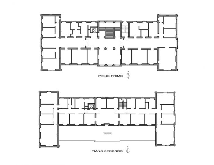 Valdobbiadene (TV) – Villa Lauri Pianta principale