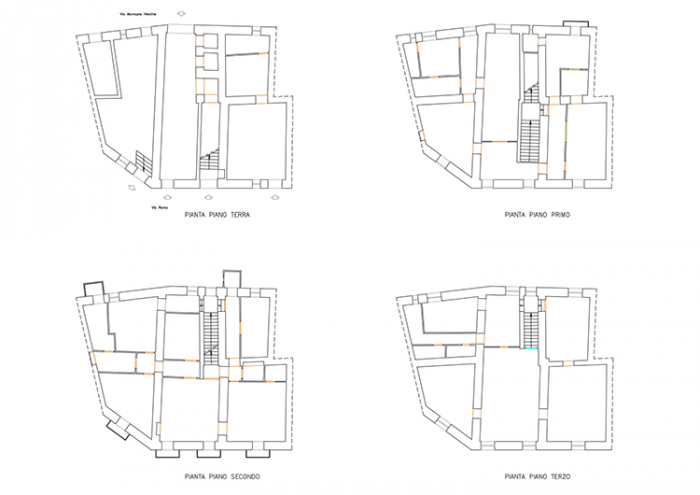 Riccia (CB) – Piano della Corte – Borgo del Benessere Pianta principale