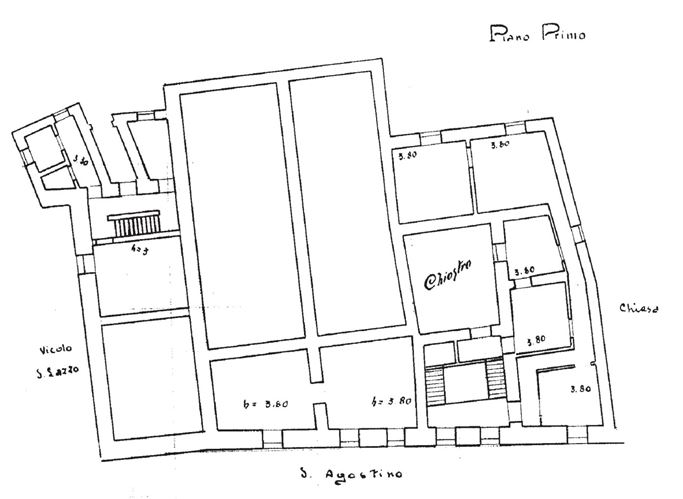 Castiglion Fiorentino (AR) – Complesso Santa Maria della Misericordia Pianta principale