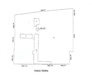 Motta di Livenza (TV) Villa Rietti Rota Pianta principale