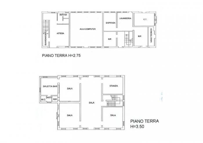 Motta di Livenza (TV) Villa Rietti Rota Pianta principale
