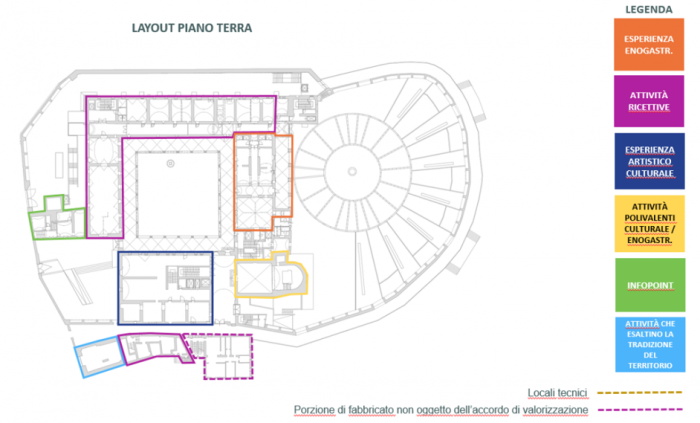 San Gimignano (SI) – Ex Convento di San Domenico Pianta principale