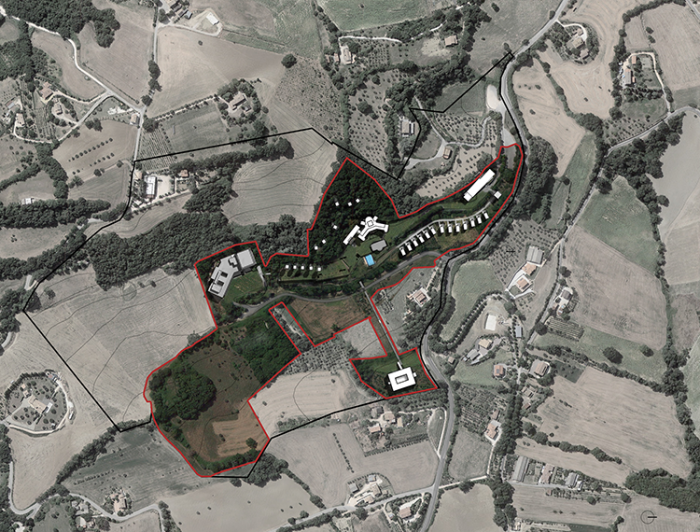 Tolentino (MC) – Terme di Santa Lucia di Tolentino Pianta principale