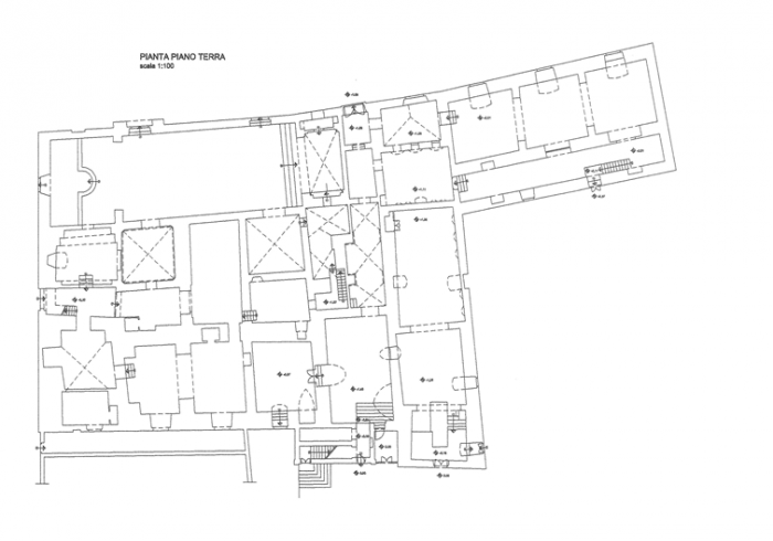 Barletta (BT) – Ex Convento di Santa Lucia Pianta principale