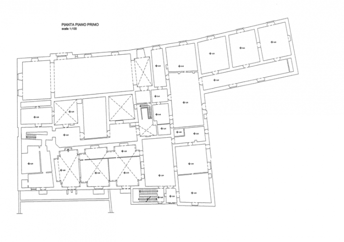 Barletta (BT) – Ex Convento di Santa Lucia Pianta principale