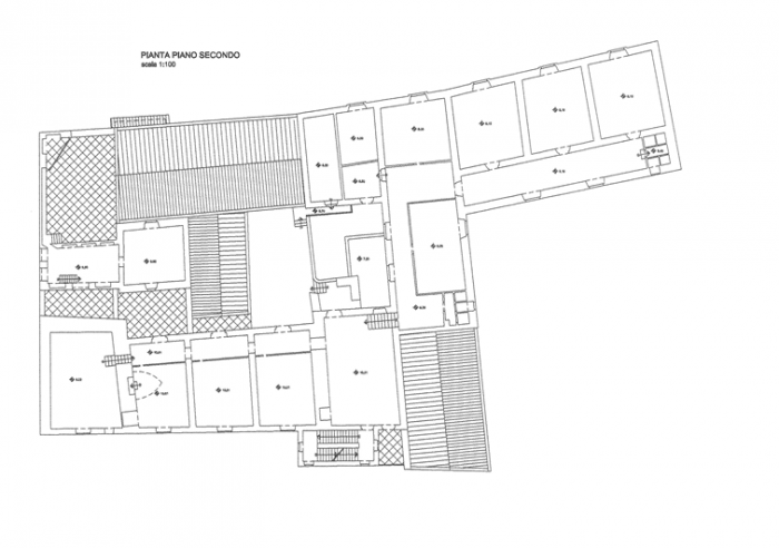 Barletta (BT) – Ex Convento di Santa Lucia Pianta principale