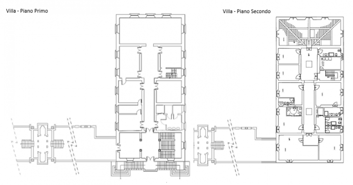 Lastra a Signa (FI) – Villa Caruso Bellosguardo Pianta principale