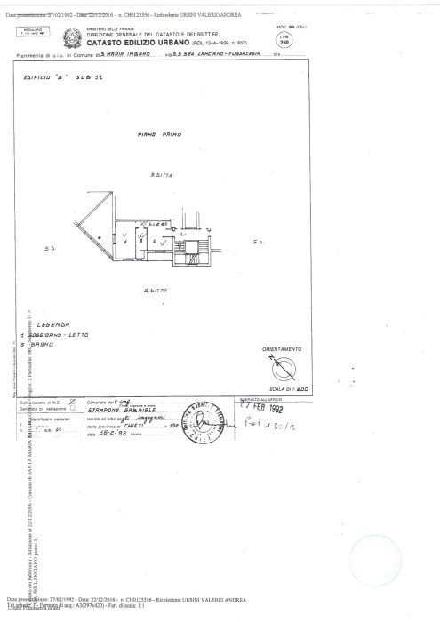 Santa Maria Imbaro (CH) – Complesso Mario Negri Sud Pianta principale