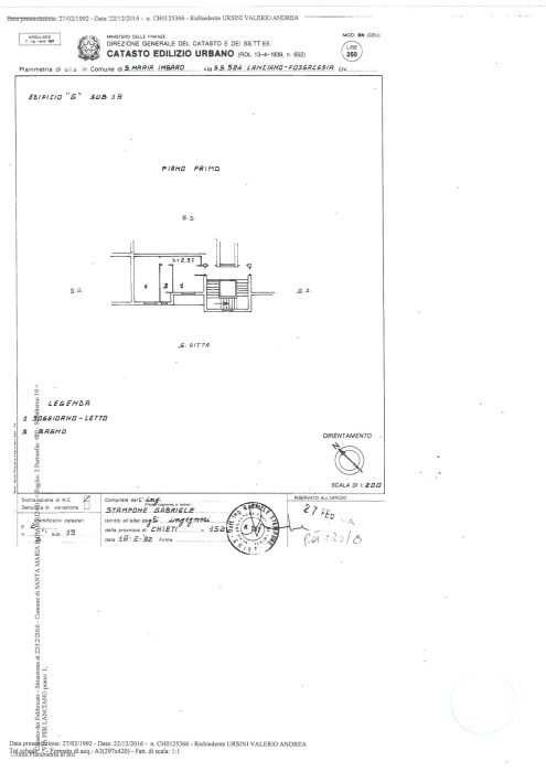 Santa Maria Imbaro (CH) – Complesso Mario Negri Sud Pianta principale