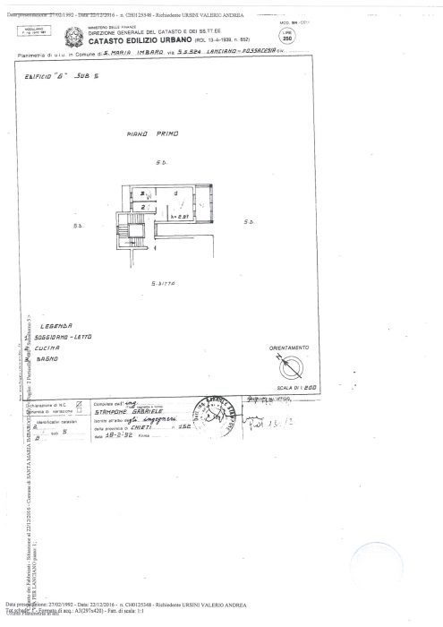 Santa Maria Imbaro (CH) – Complesso Mario Negri Sud Pianta principale