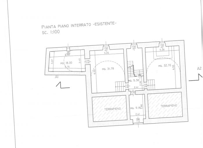 Toscolano Maderno (BS) – Villa Maffizzoli Pianta principale