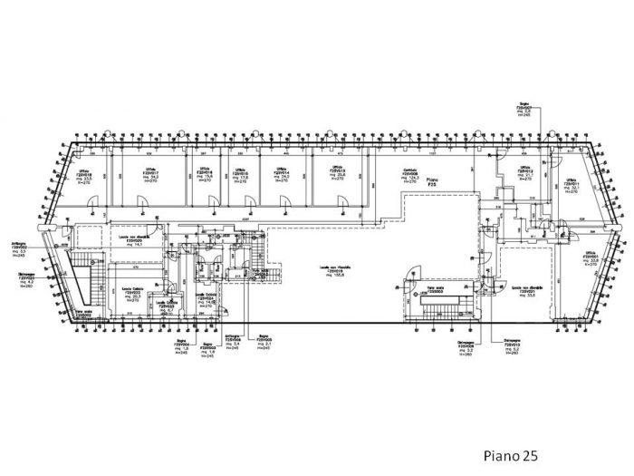 Milano – Palazzo Pirelli Pianta principale