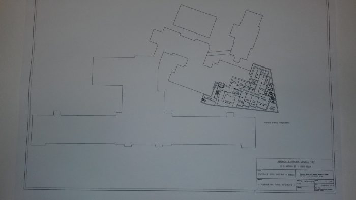 Biella – ex Ospedale degli Infermi Pianta principale