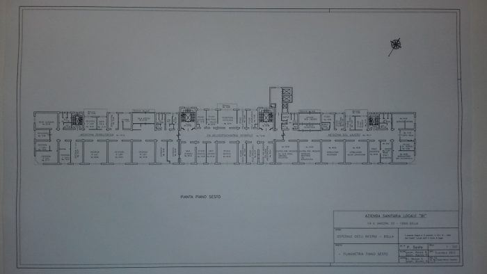 Biella – ex Ospedale degli Infermi Pianta principale
