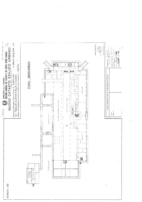 CHATILLON (AO) – INDUSTRIAL COMPLEX EX TECDIS floorplan