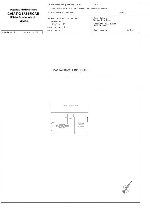 SAINT VINCENT (AO) – INDUSTRIAL FERA COMPLEX floorplan