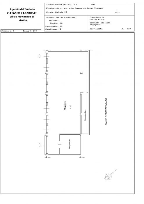 SAINT VINCENT (AO) – INDUSTRIAL FERA COMPLEX floorplan
