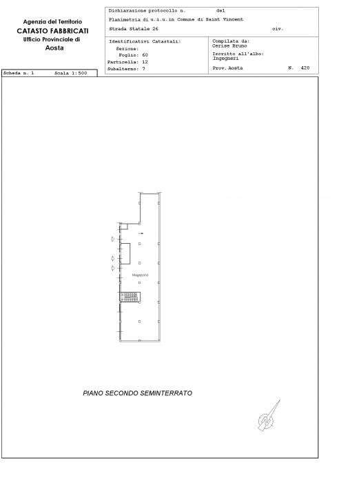 SAINT VINCENT (AO) – INDUSTRIAL FERA COMPLEX floorplan