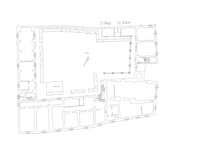 Sulmona (AQ) – Caserma De Amicis Pianta principale