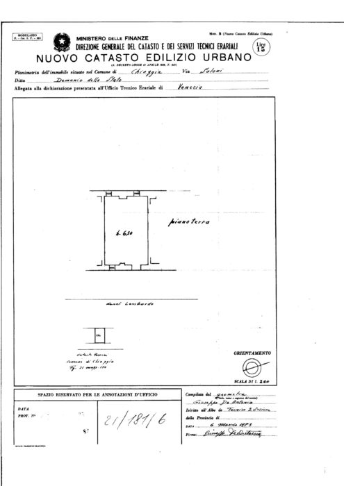 Chioggia – Former Magazzini del Sale floorplan