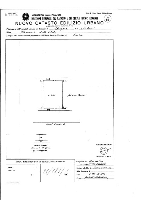 Chioggia – Former Magazzini del Sale floorplan