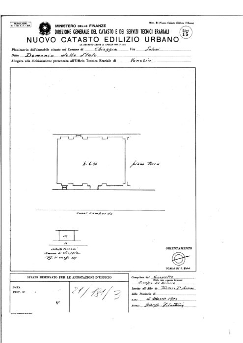 Chioggia – Former Magazzini del Sale floorplan