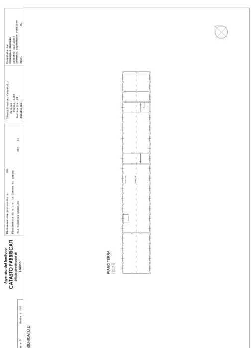 Torino – MAGAZZINI VIA CIMAROSA Pianta principale