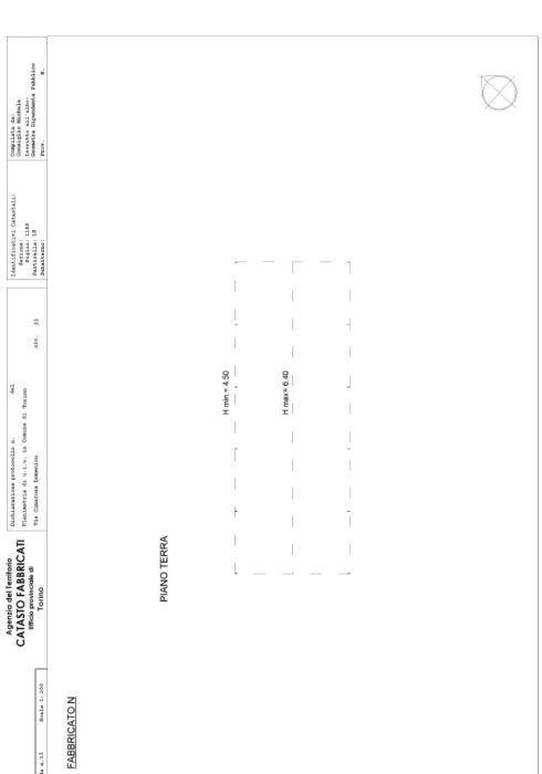 Torino – MAGAZZINI VIA CIMAROSA Pianta principale