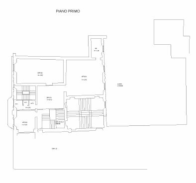 PIACENZA – PALAZZO COSTA FERRARI Pianta principale