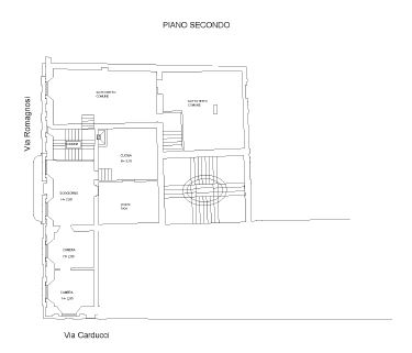 PIACENZA – PALAZZO COSTA FERRARI Pianta principale